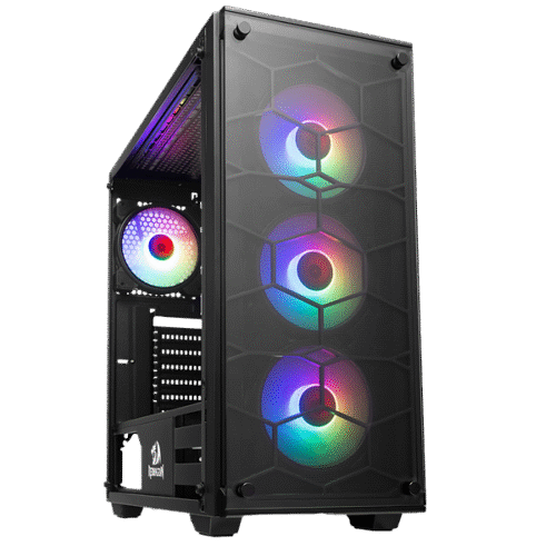 Kit Gabinete Redragon Wheeljack GC-606 Fuente 600W