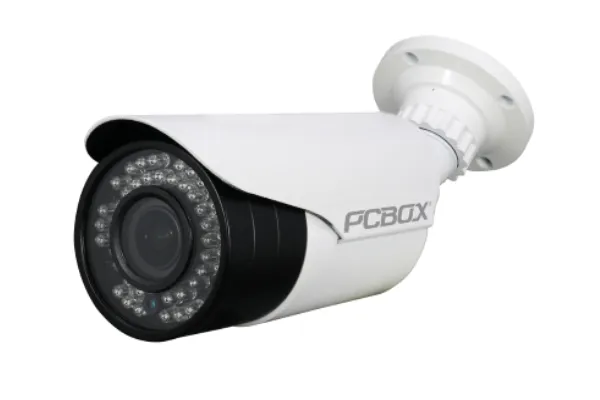 Cámara CCTV PCBox 4 en 1 Bullet Metalico Varifocal 2.8 a 12mm