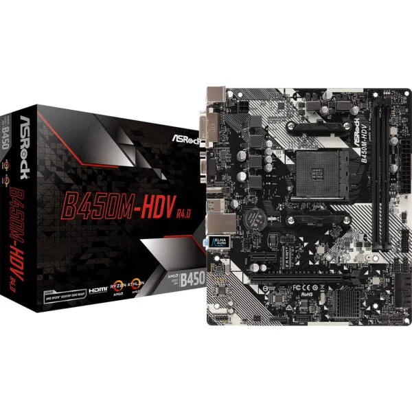 Mother Asrock B450M HDV R4.0 AM4