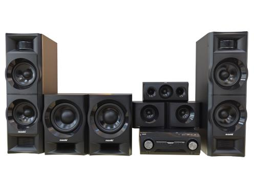 Home Theater Moonki Sound Yizumi V77 5.2 - 390W RMS - CD DVD