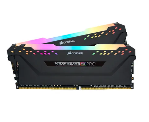 Memoria Corsair DDR4 32GB (2x16) 3200MHz Vengeance RGB PRO Black