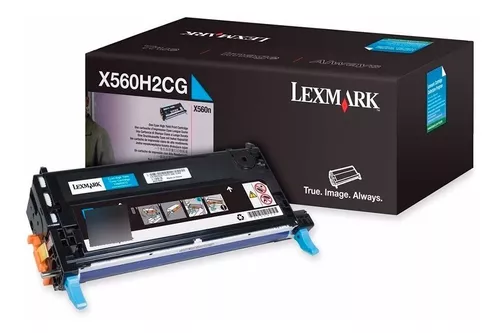 Toner Lexmark X560 Cyan Alto Rendimiento X560H2CG