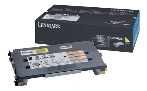 Toner Lexmark C500H2YG Amarillo Para C500