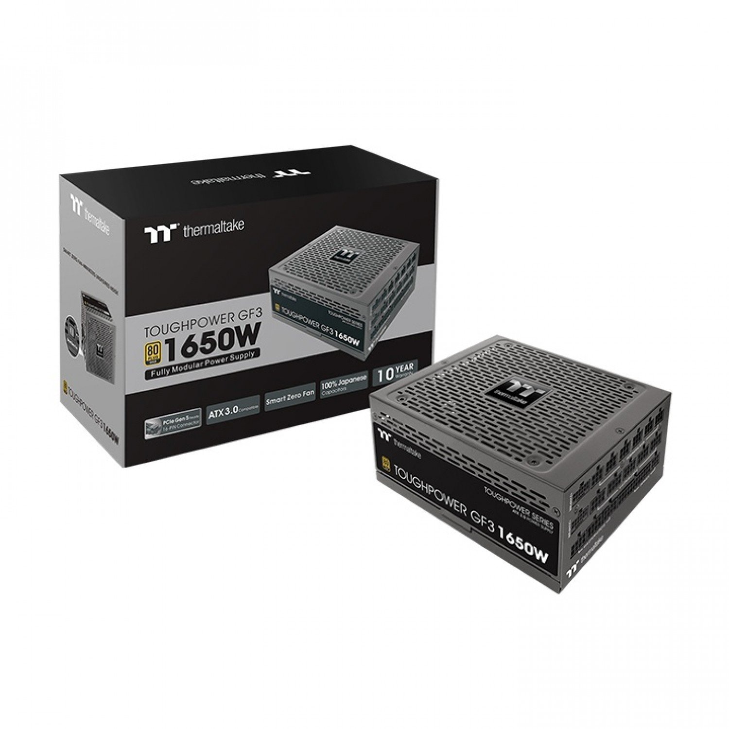 FUENTE THERMALTAKE TOUGHPOWER GF3 1650W 80 PLUS GOLD MODULAR