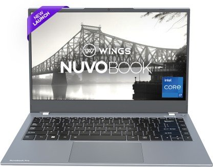 Notebook Wings Nuvobook Pro 14.1" FHD IPS Core i7 1165G7 16Gb M.2 512Gb W11H Space Gray