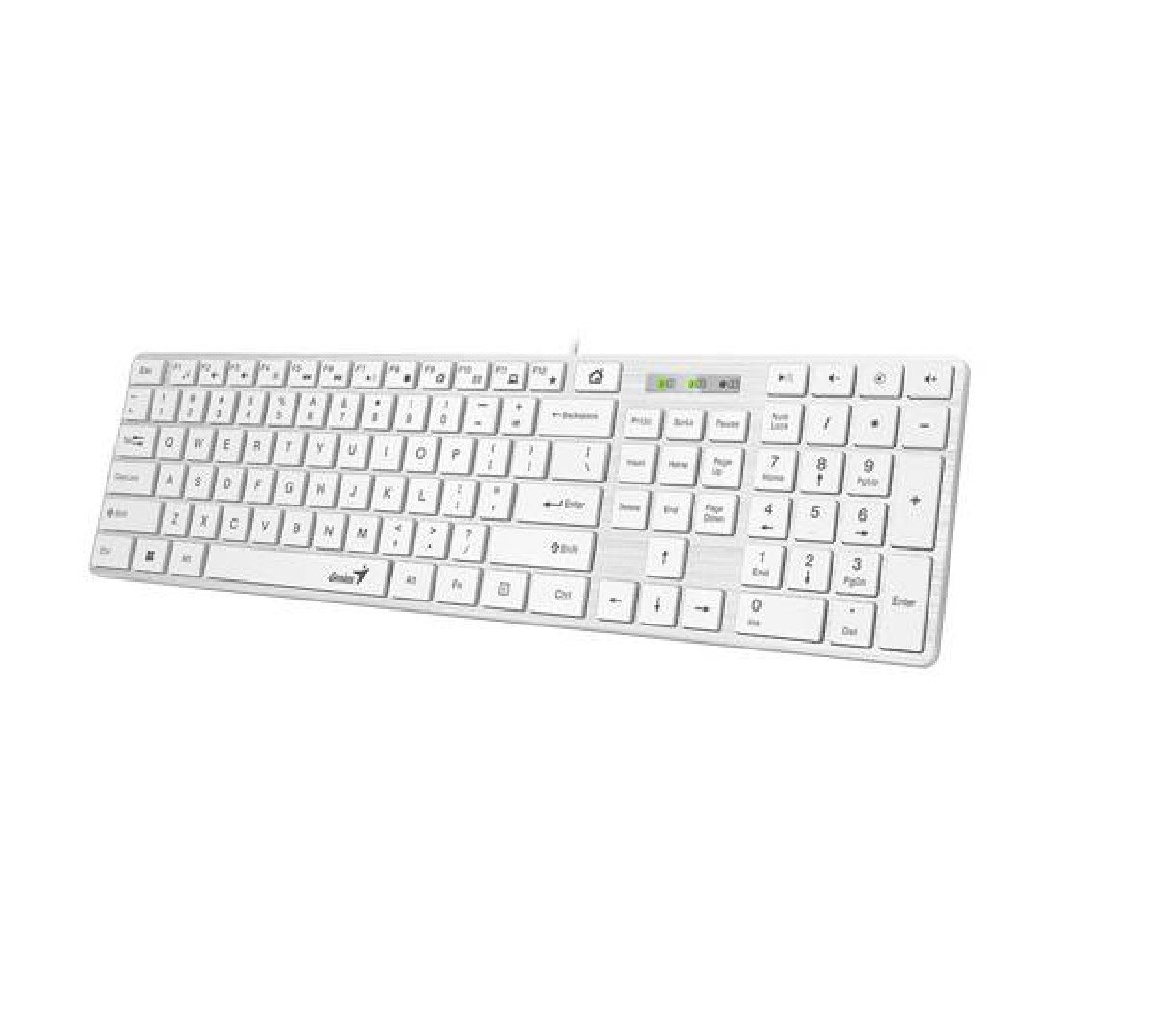 Teclado Genius Slimstar 126 White