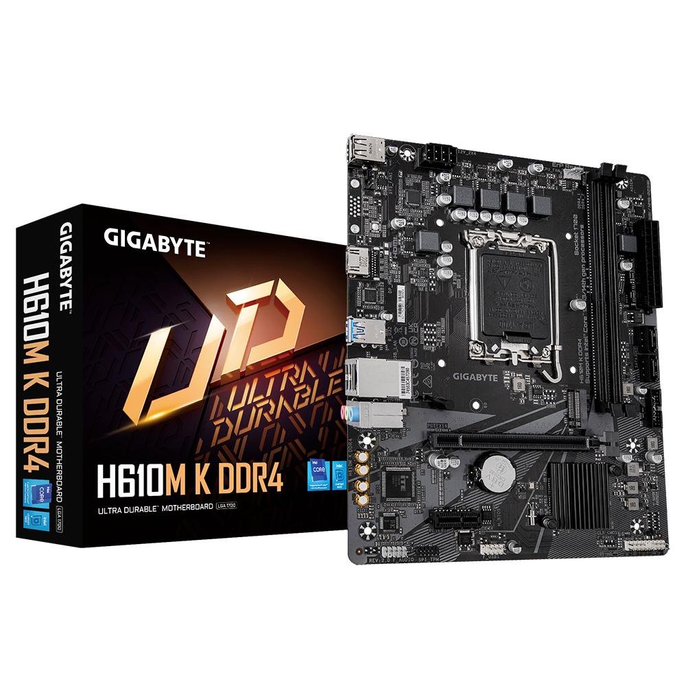 Mother Gigabyte H610M K DDR4 2.0