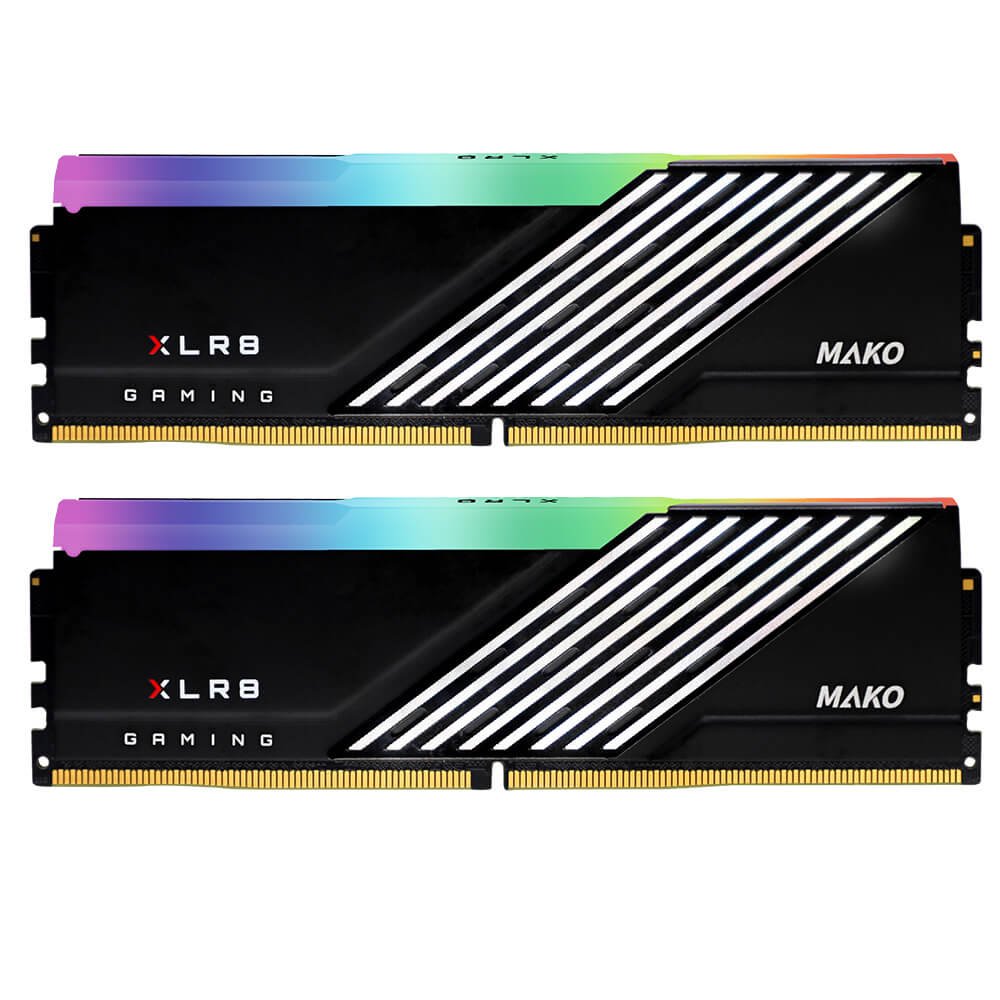 Memoria PNY DDR5 32GB (2x16GB) 6400MHz XLR8 Gaming Mako Epic-X RGB