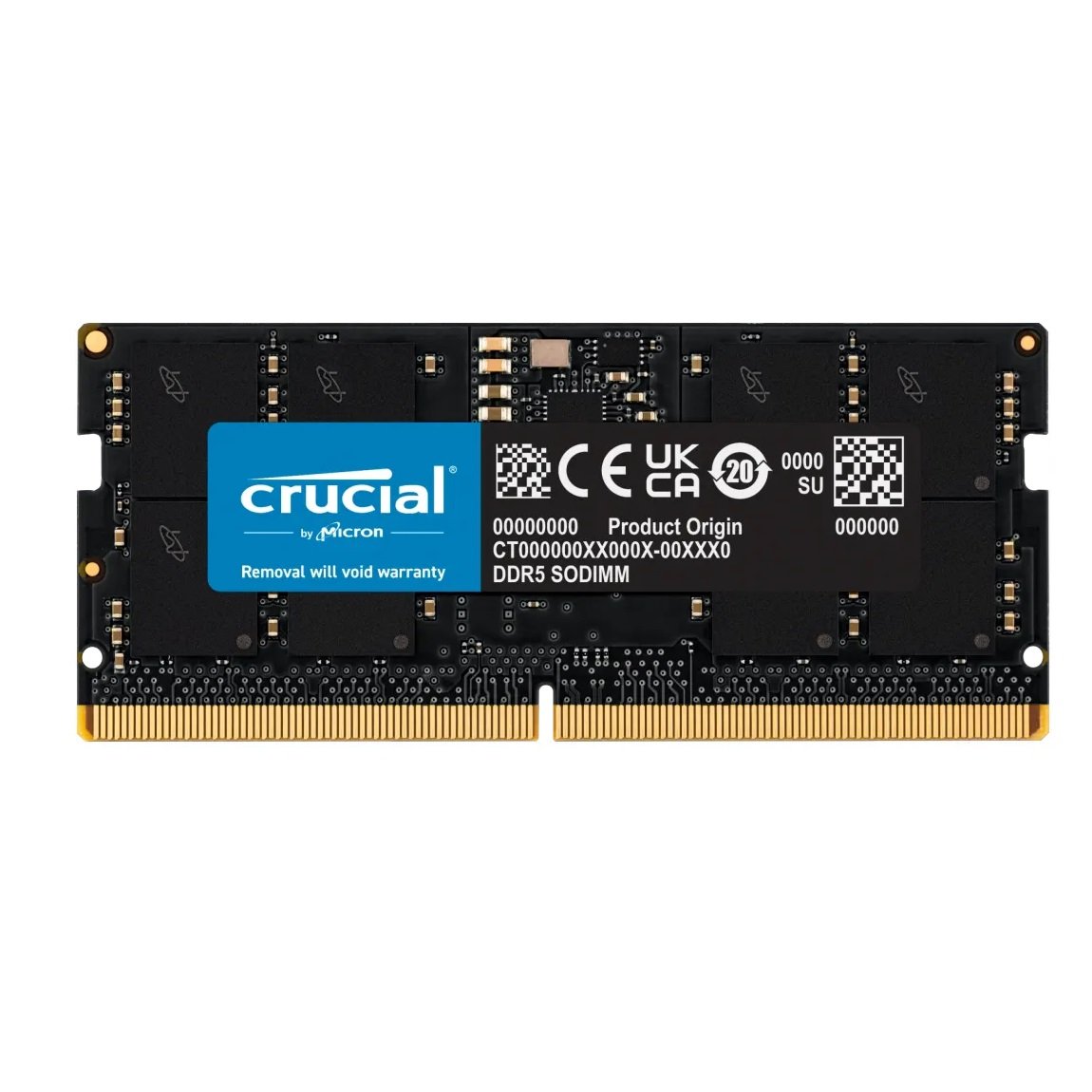 Memoria SODIMM Crucial DDR5 16GB 4800MHz