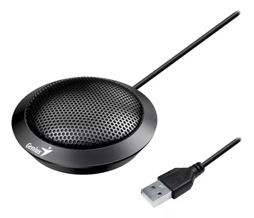 Microfono Genius Conferencia MIC-100U Black