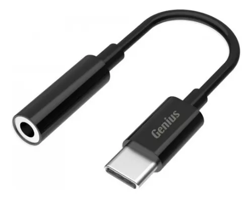 Adaptador Genius USB C a Miniplug