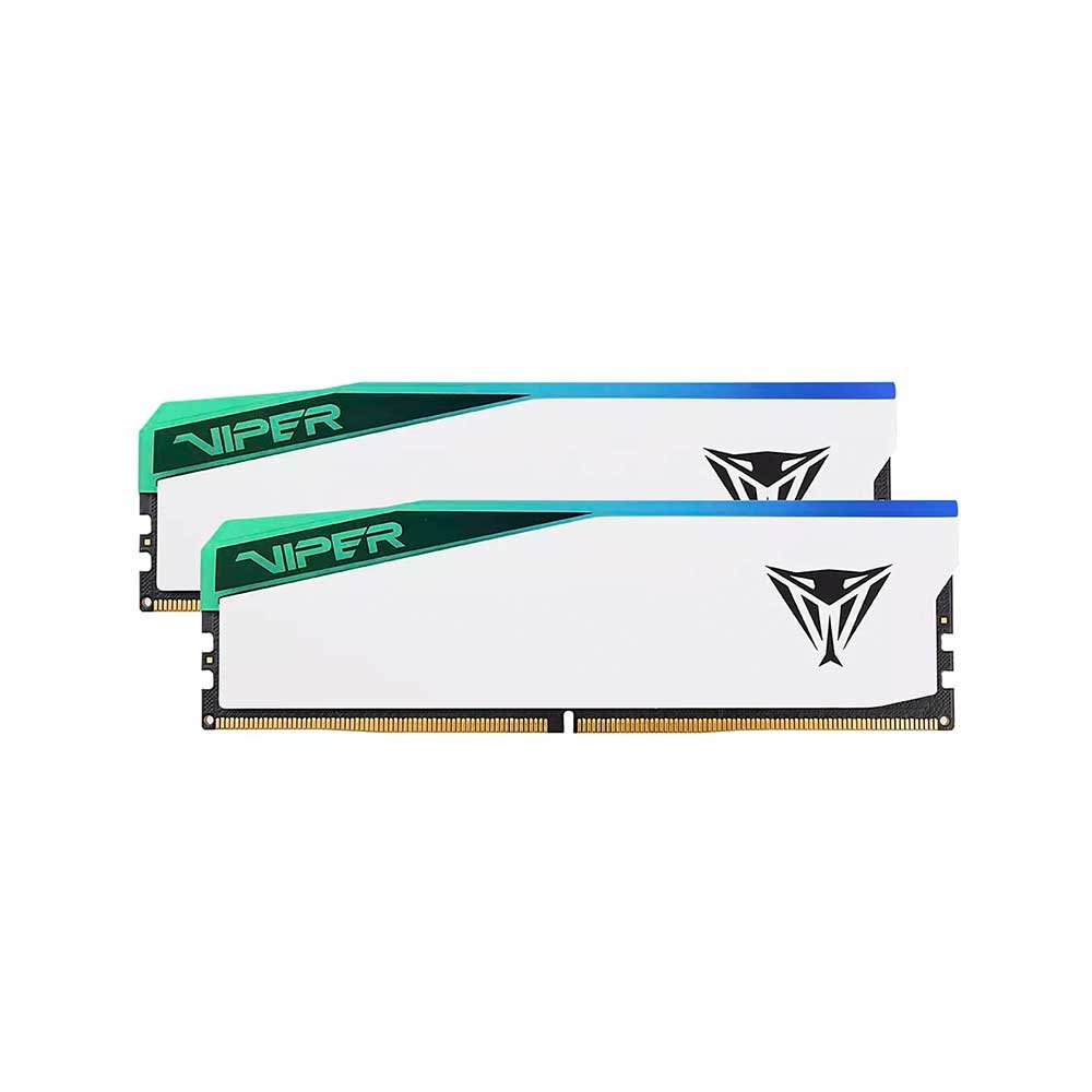 Memoria Patriot DDR5 32GB (2x16) 6000MHz Viper Elite 5 White RGB CL30