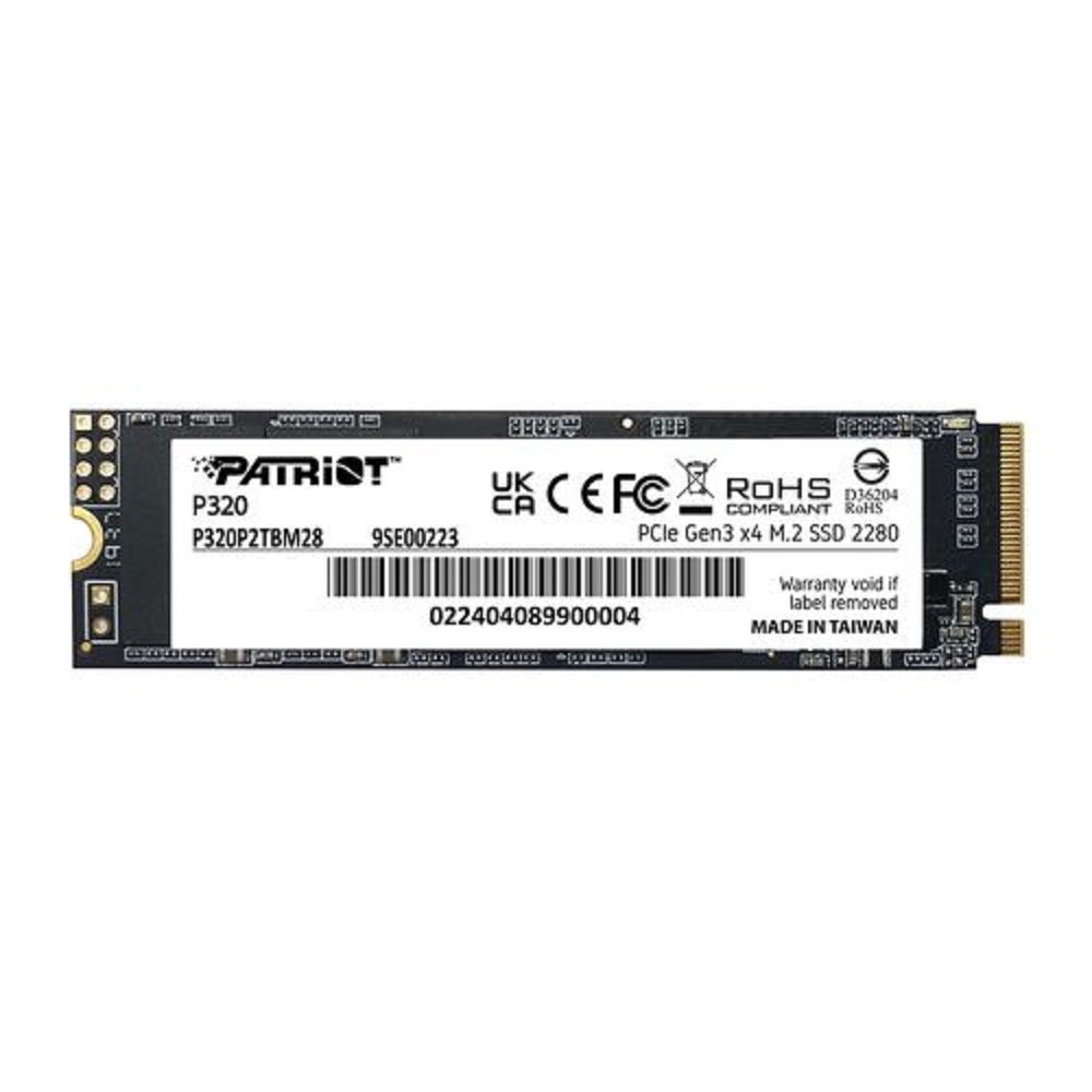 Disco SSD NVMe 1TB Patriot P320 PCIe Gen3