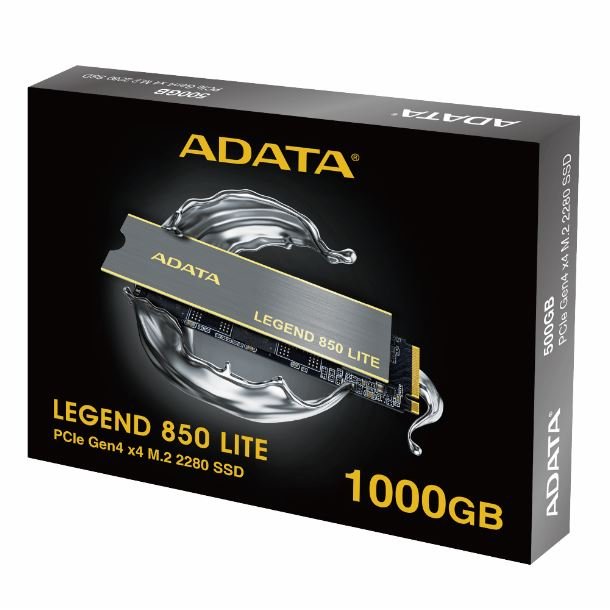 Disco SSD NVMe 1TB Adata Legend 850 Lite PCIe Gen4