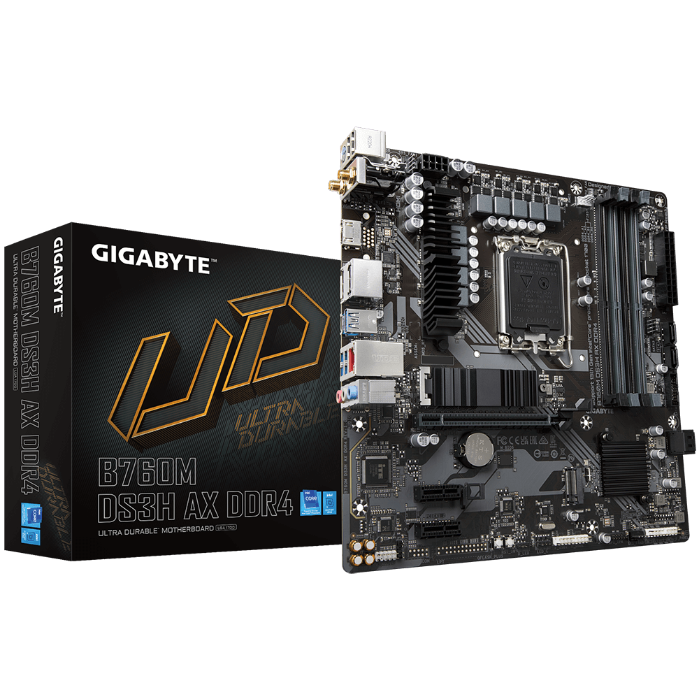 Mother Gigabyte B760M DS3H AX DDR4 1.2