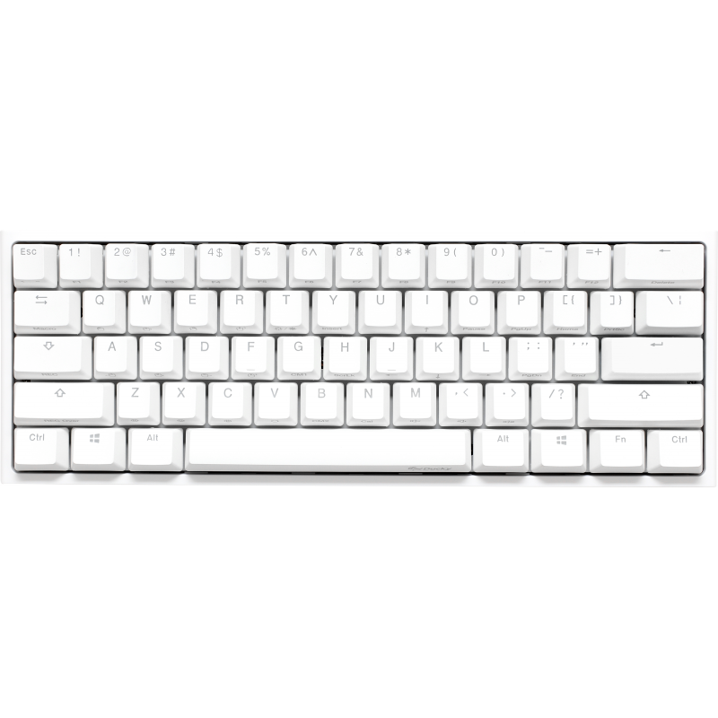 Teclado Gamer Mecánico Ducky One 2 Mini RGB White Cherry MX Brown