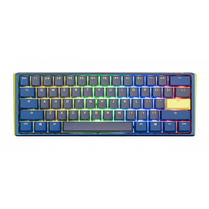 Teclado Gamer Mecánico Ducky One 3 Daybreak Blue RGB Cherry MX Brown