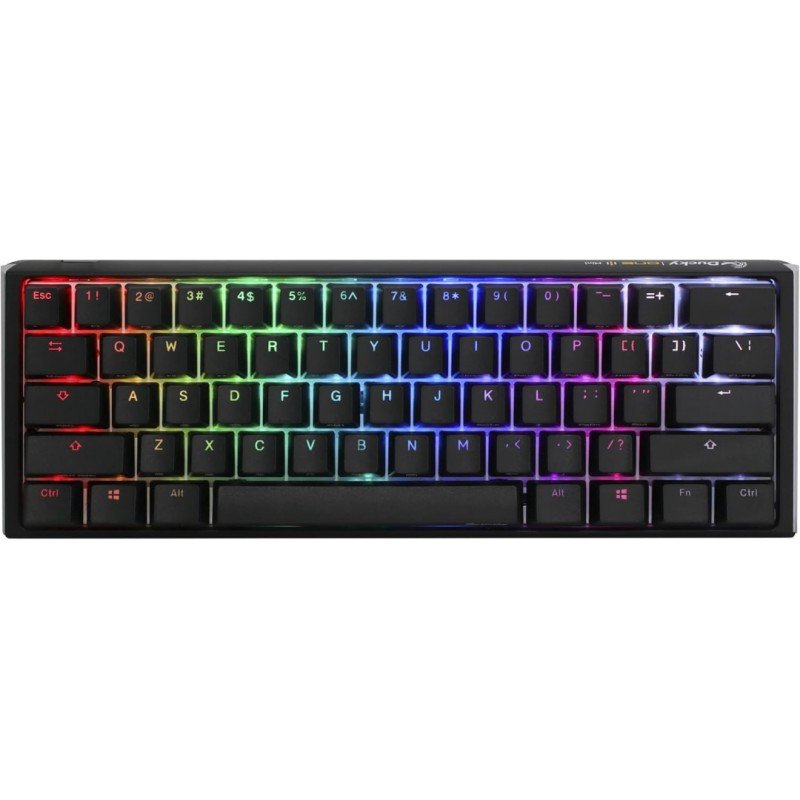 Teclado Gamer Mecánico Ducky One 3 Mini Hotswap RGB Cherry MX Red