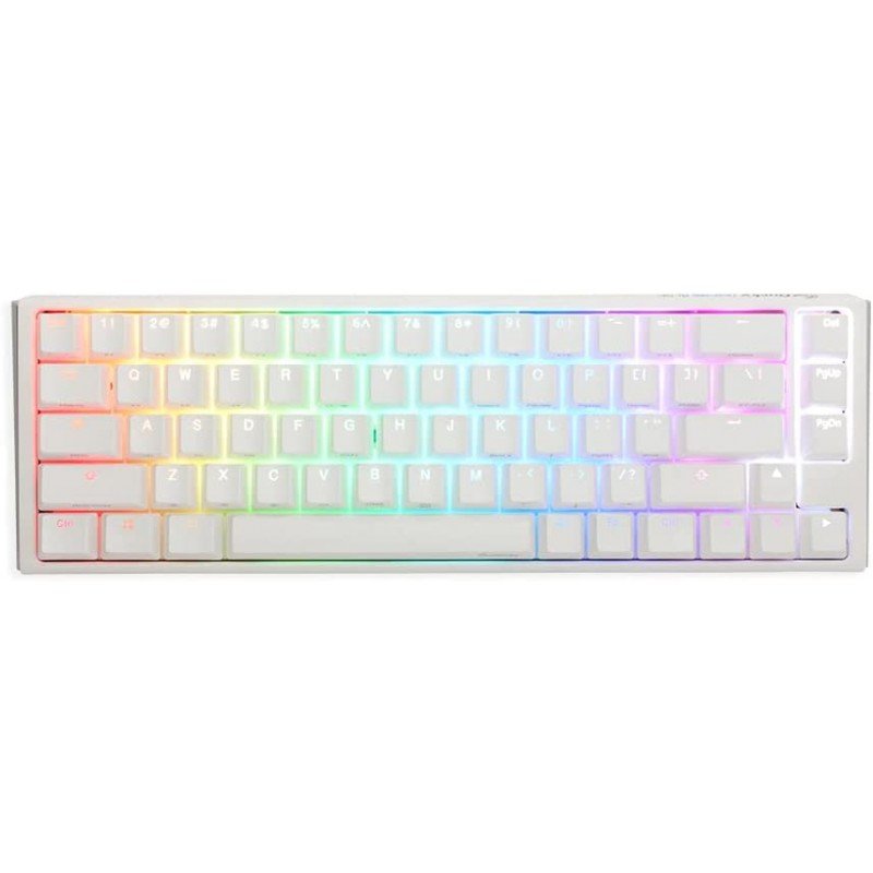 Teclado Gamer Mecánico Ducky One 3 SF White RGB Cherry MX Red