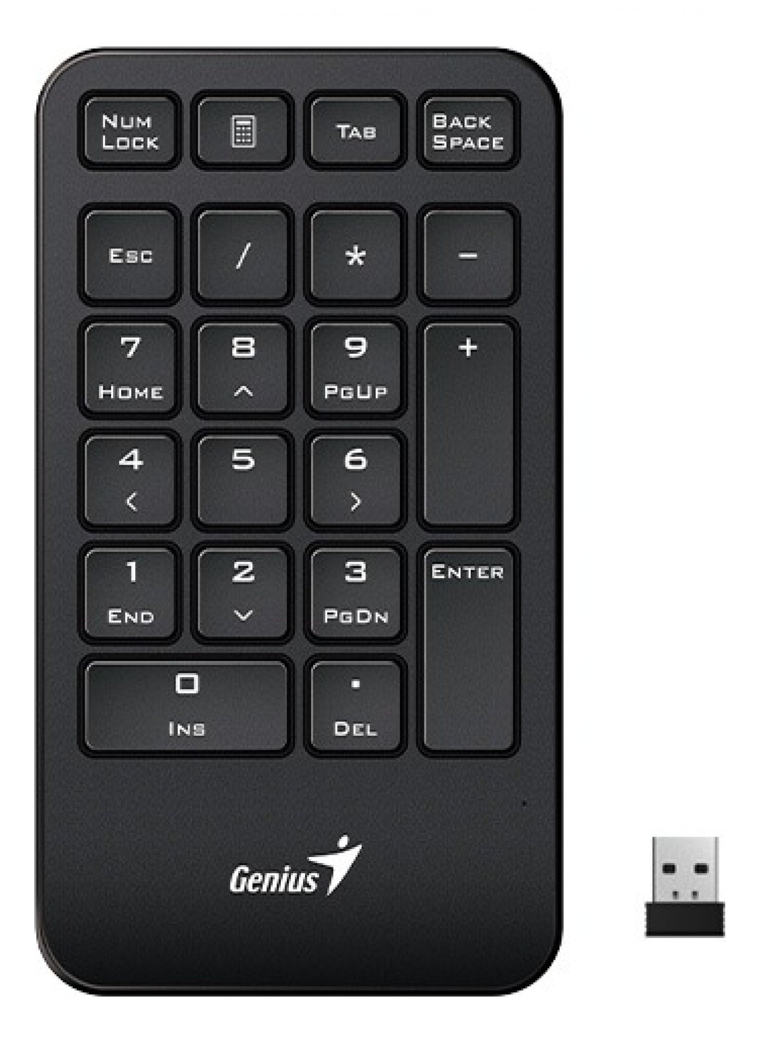 Teclado Numérico Genius Numpad 100 Wireless Black