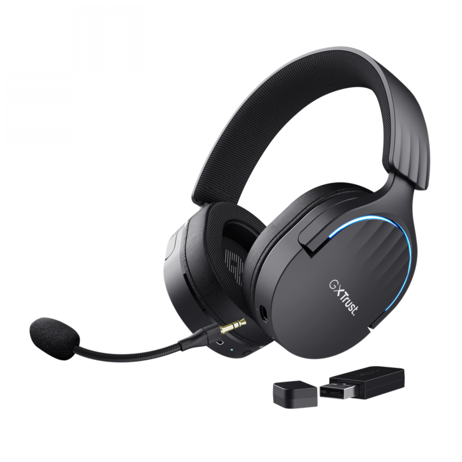 Auriculares Gamer Trust Fayzo Wireless Black GXT 491