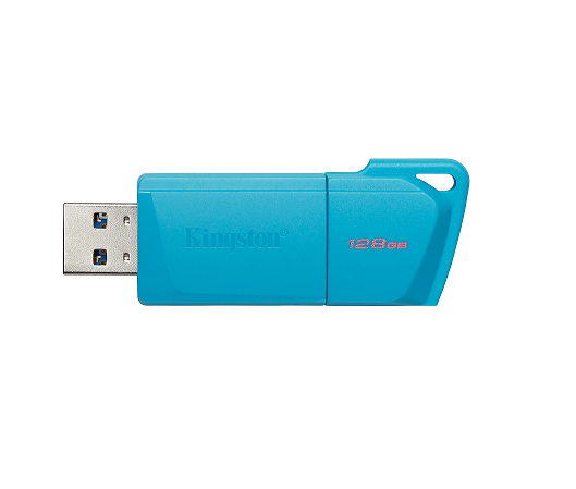 Pendrive Kingston 128GB USB 3.2 DTXM Neon Aqua Blue