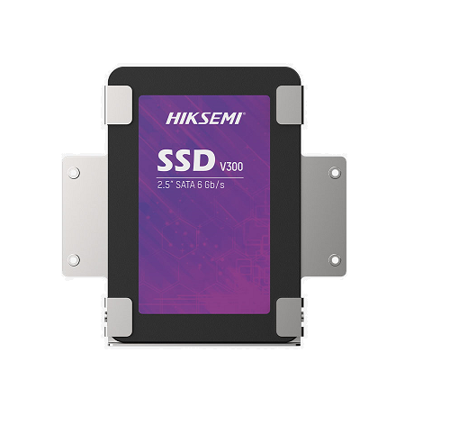 Disco SSD 500GB Hiksemi V300X Para NVR-DVR con Soporte