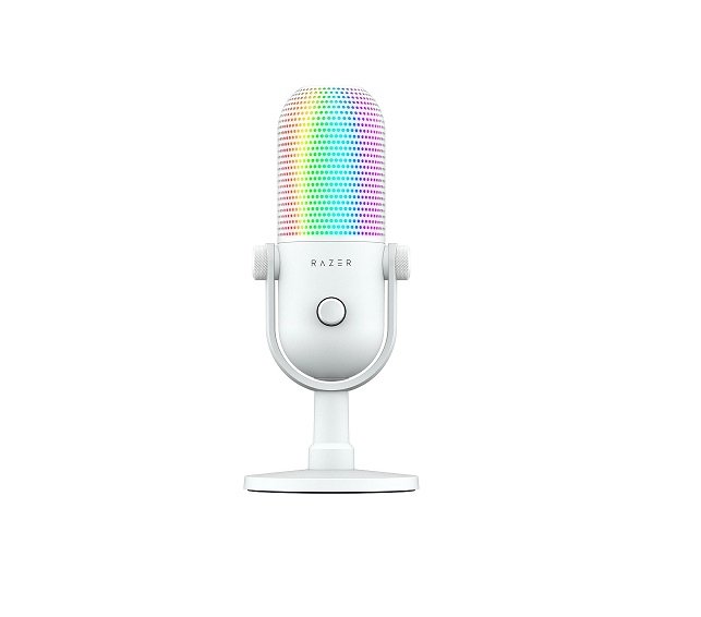 Microfono Razer Seiren V3 Chroma RGB USB White