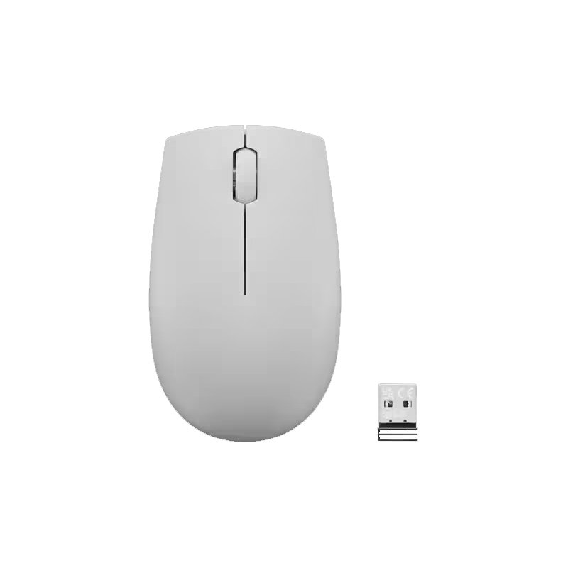 Mouse Lenovo 300 Wireless Compact Gris