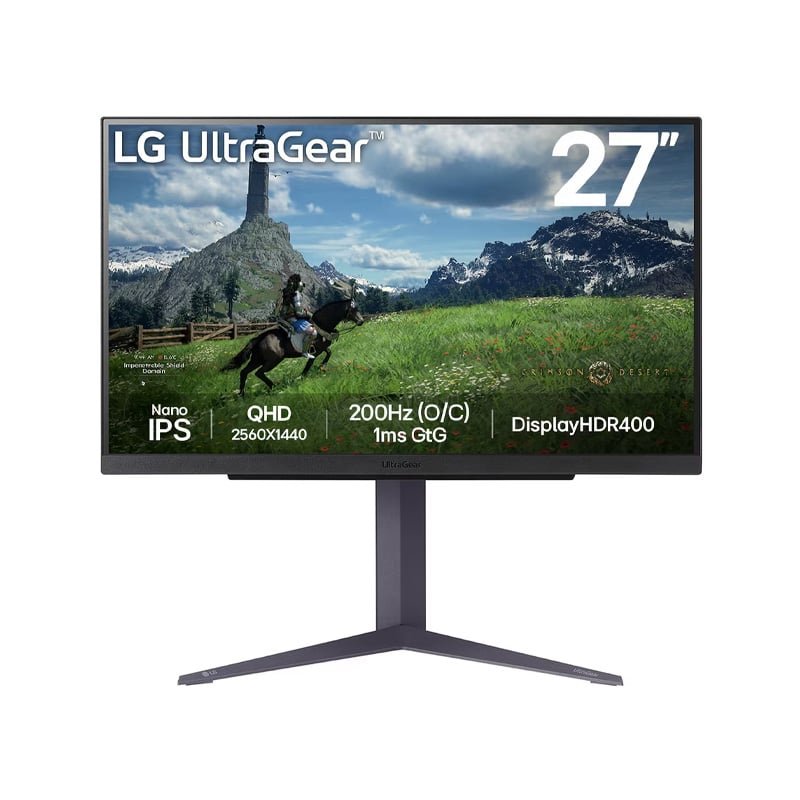 Monitor Gamer LG 27 180 Hz Nano IPS QHD 27GS85Q-B