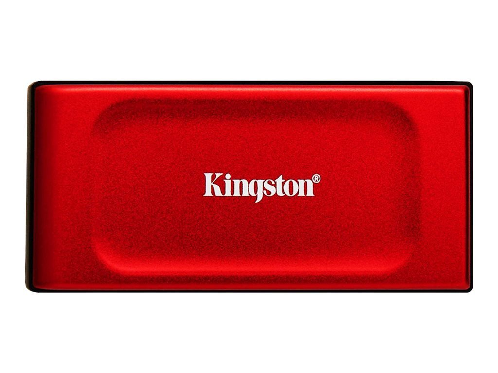 Disco SSD Externo 1TB Kingston XS 1000 USB 3.2 Gen 2 Rojo