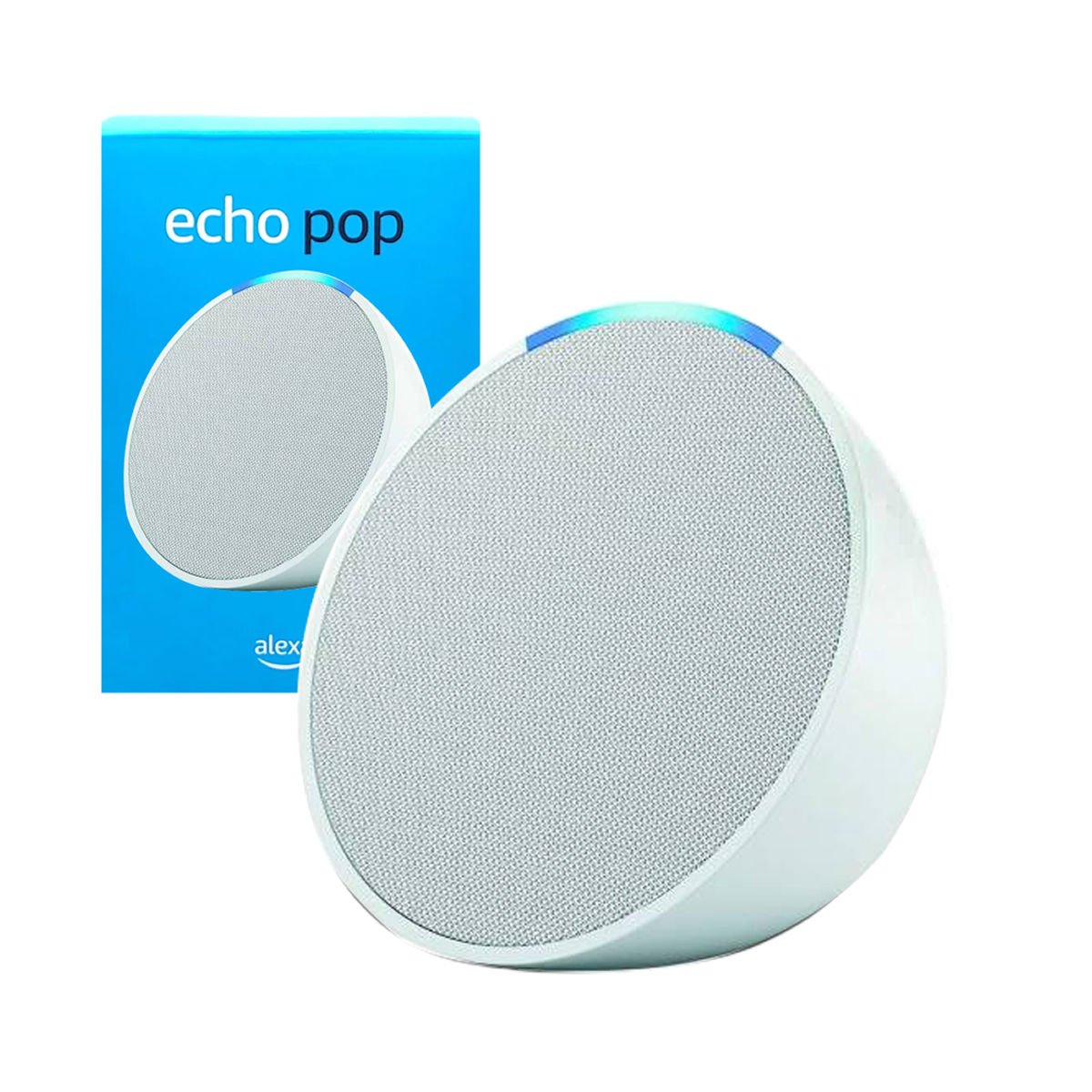 Asistente Alexa Echo Dot 5 Pop Blanco Glaciar