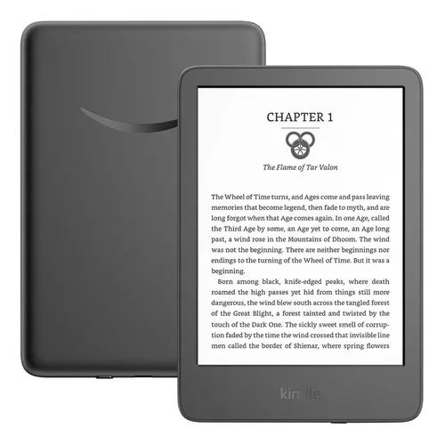 E-Reader 6 Amazon Kindle 2022 16GB WIFI Black