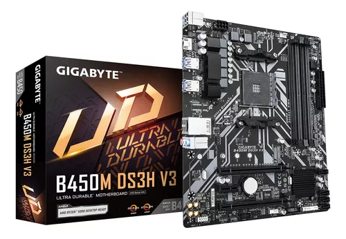 Mother Gigabyte B450M DS3H V3 AM4