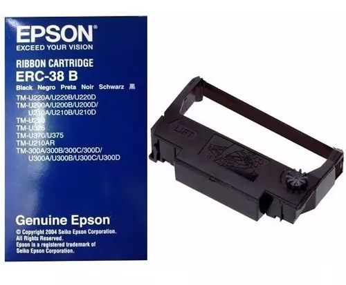 Cinta Epson Negro ERC-38B