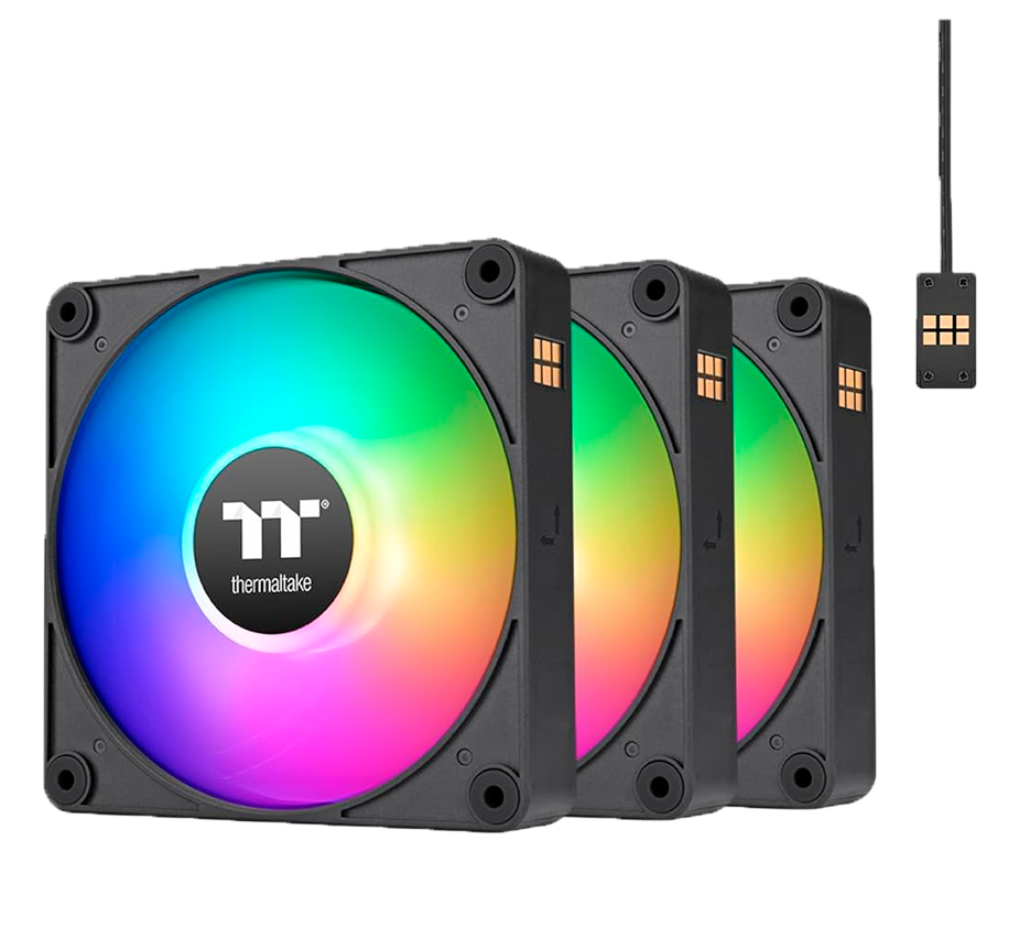 FAN COOLER TT CT140 EX ARGB (3 FAN PACK) BLACK