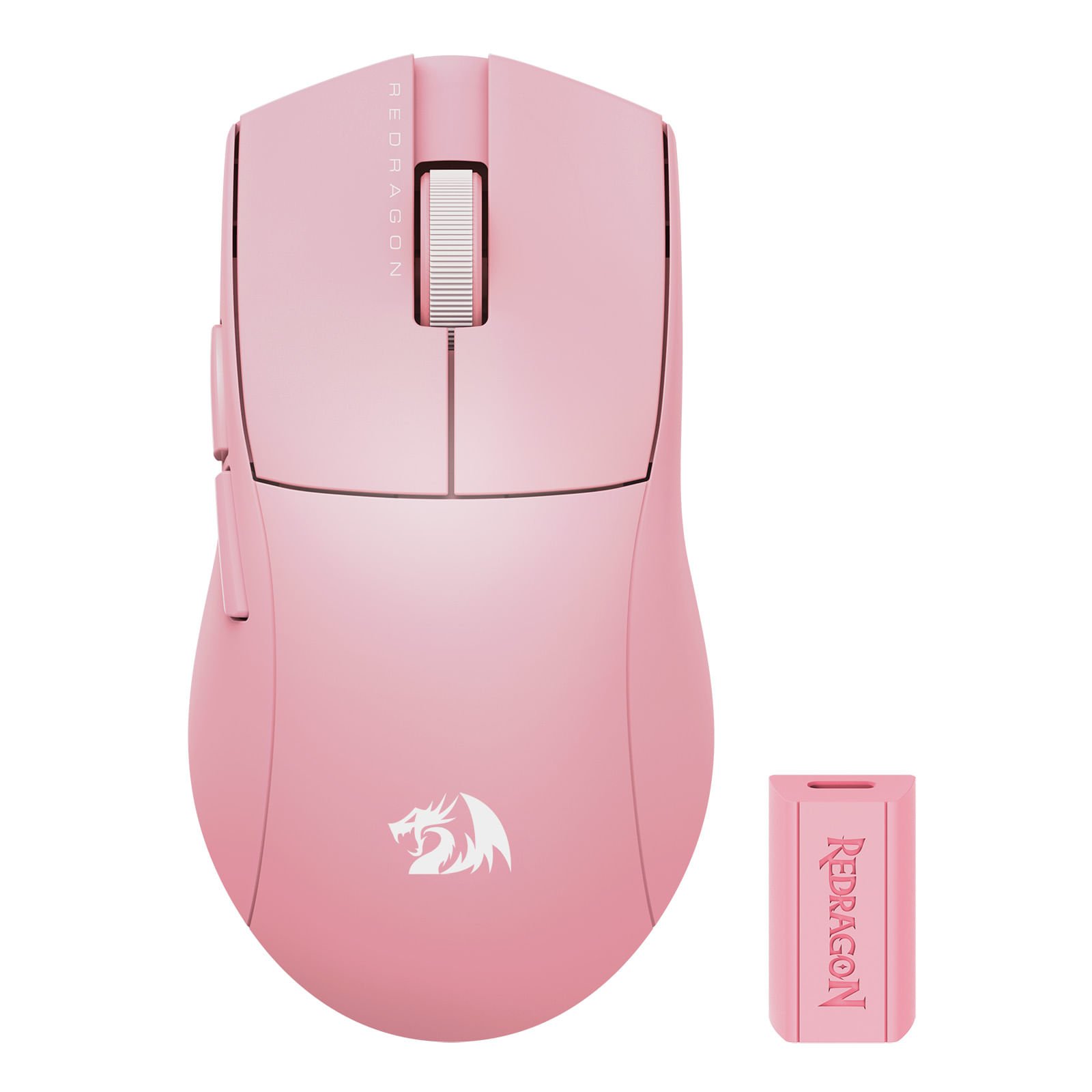 Mouse Gamer Redragon M916 K1NG Pro 4K Pink