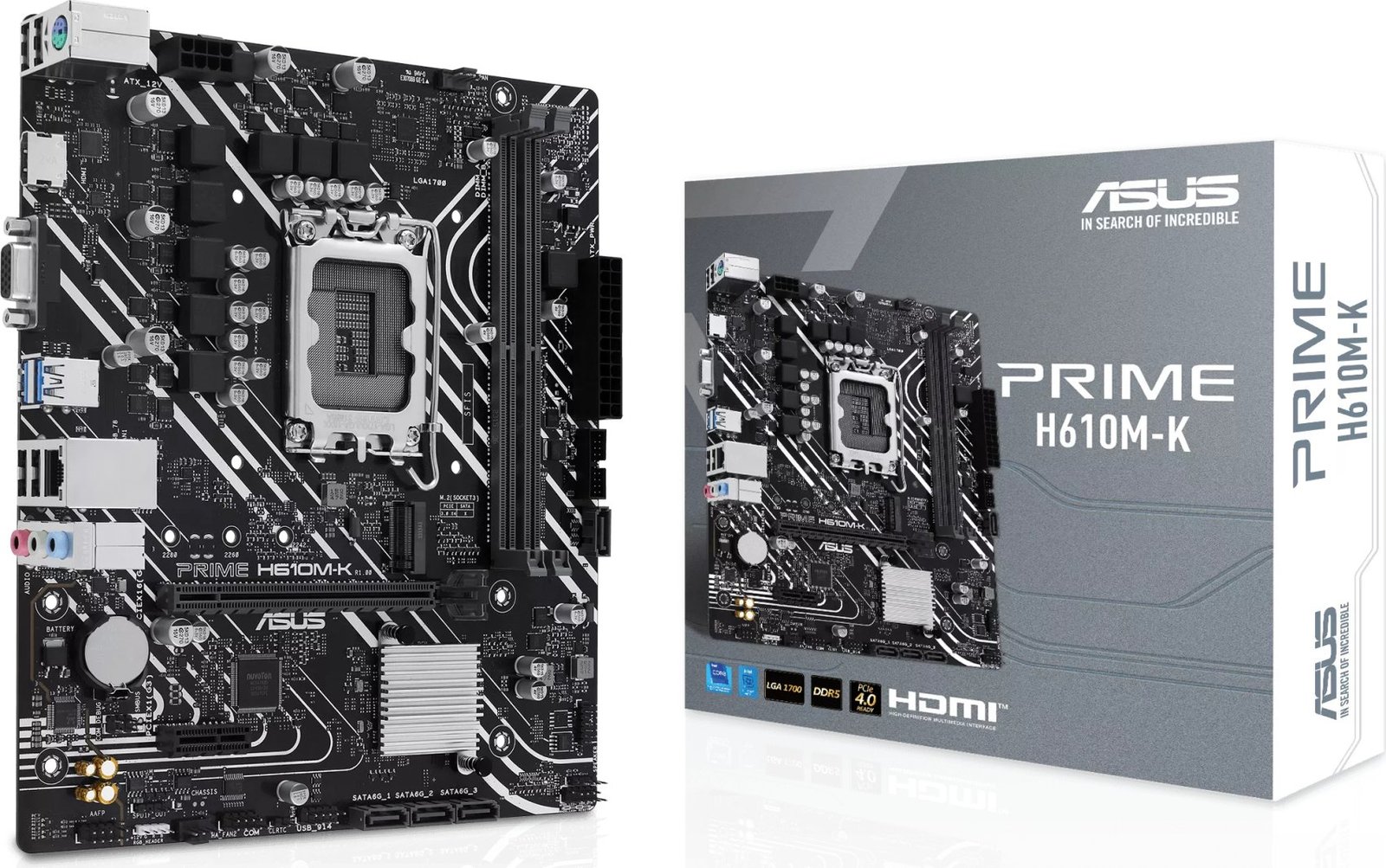 Mother Asus Prime H610M-K DDR5