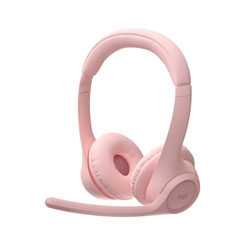 Auriculares Logitech Zone 300 Rose Wireless con Microfono