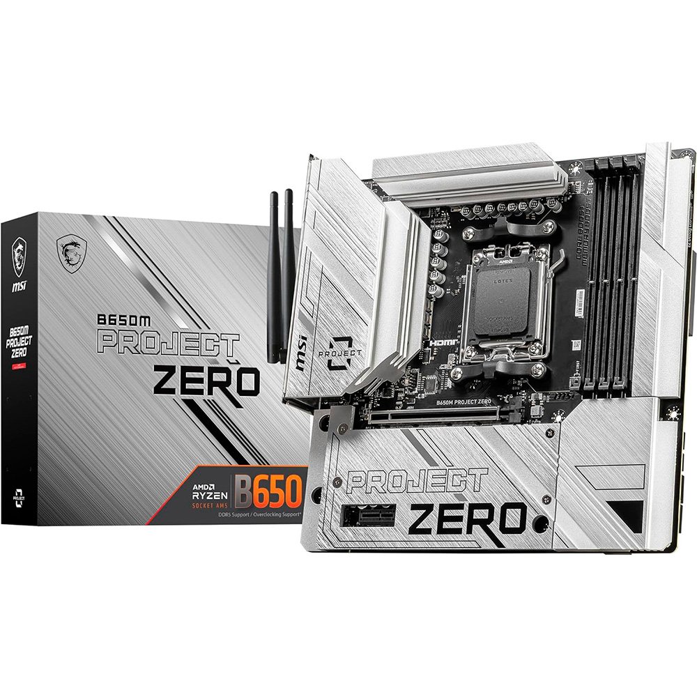 Mother MSI B650M Project Zero AM5