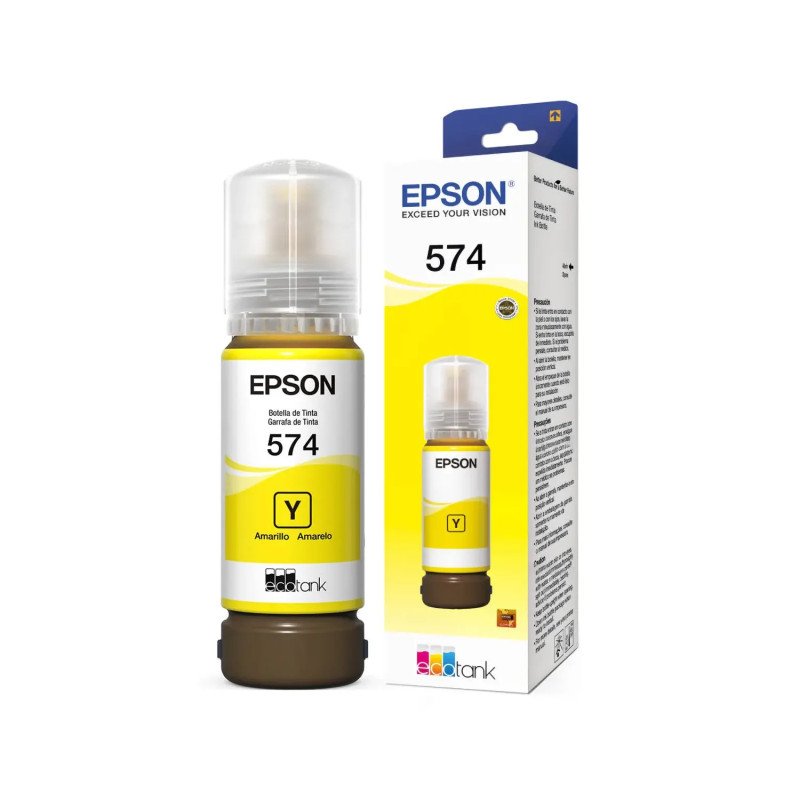 Botella de Tinta Epson 574 Amarillo para L8050