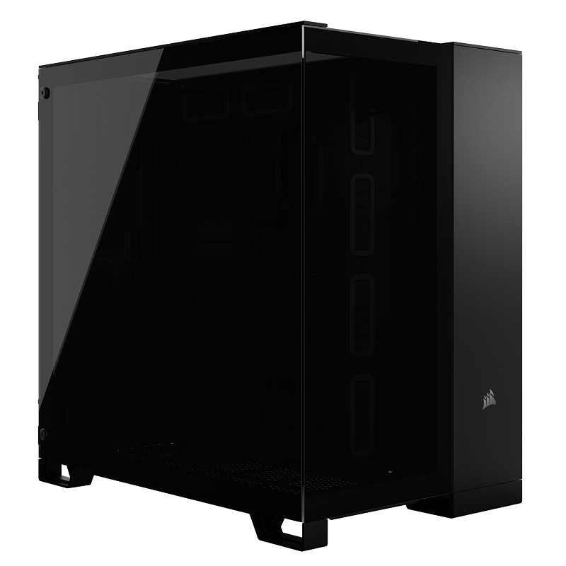 Gabinete Corsair 6500X Mid-Tower TG Dual Chamber Black