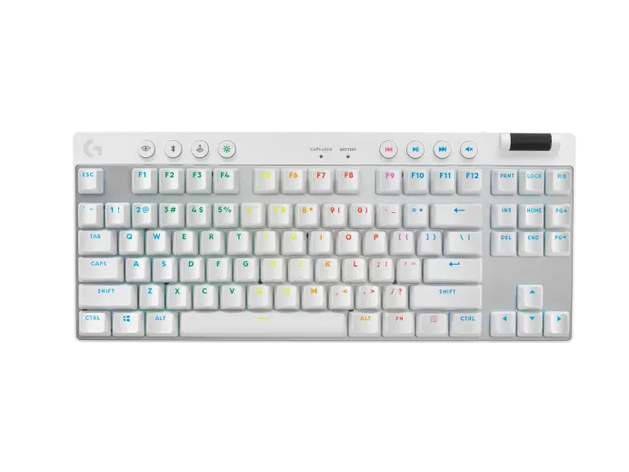 Teclado Logitech PRO X TKL White Lightspeed