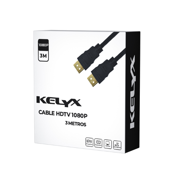 Cable Kelyx HDMI 1080P - 3 metros