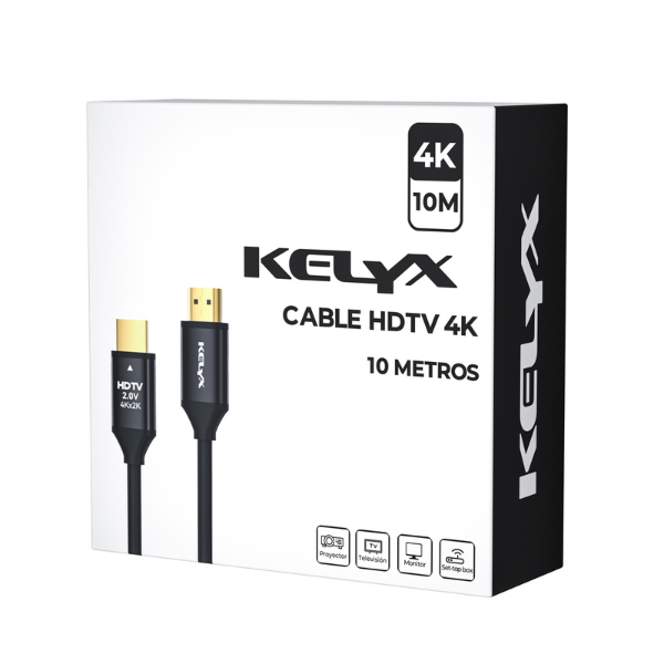 Cable Kelyx HDMI 4K - 10 metros