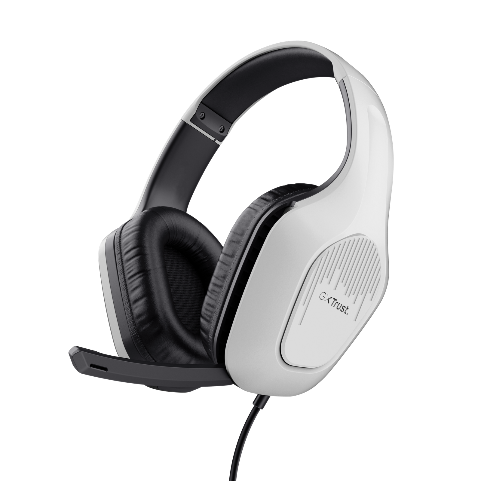 Auriculares Gamer Trust Zirox White GXT 415W