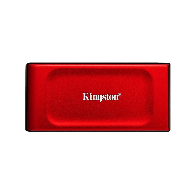 Disco SSD Externo 2TB Kingston XS 1000 USB 3.2 Gen 2 Rojo