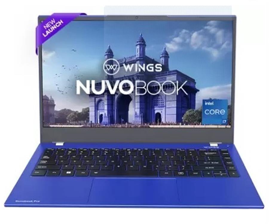 Notebook Wings Nuvobook Pro 14.1" FHD IPS Core i7 1165G7 16Gb M.2 512Gb W11H Blue