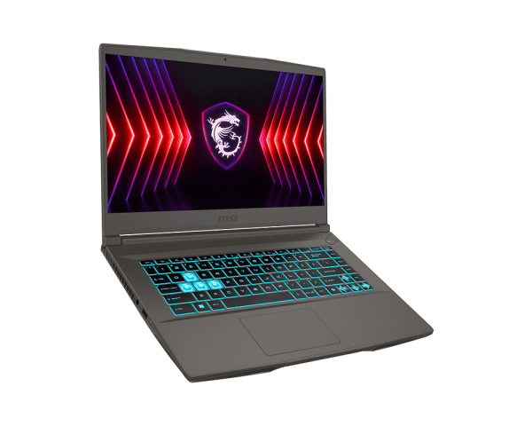 Notebook MSI Thin 15.6" FHD 144Hz Core i5-12450H 8Gb 512Gb RTX 2050 4Gb W11HP