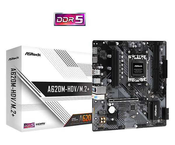 Mother Asrock A620M-HDV/M.2+ AM5